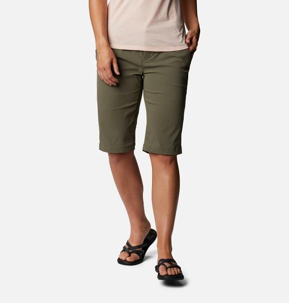 Columbia Anytime Outdoor Shorts Women Green USA (US1711680)